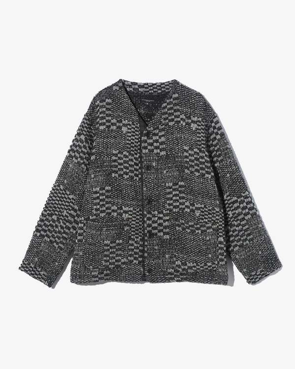 Engineered Garments Knit Cardigan Pattern Block Jacquard | Garmentory
