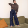 Givéh Hugme Turtleneck Sweater - Coffee - Thumbnail 1