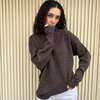 Givéh Hugme Turtleneck Sweater - Coffee - Thumbnail 4