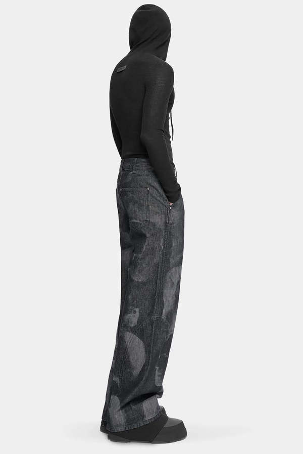 Heliot Emil Basalt Denim Trousers | Garmentory