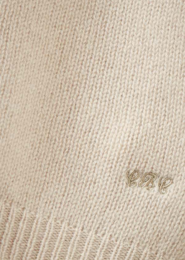 Caramel Poa Baby Cashmere Jumper