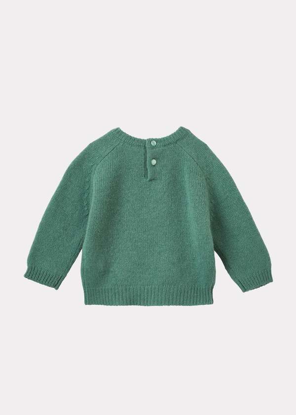 Caramel Poa Baby Cashmere Jumper