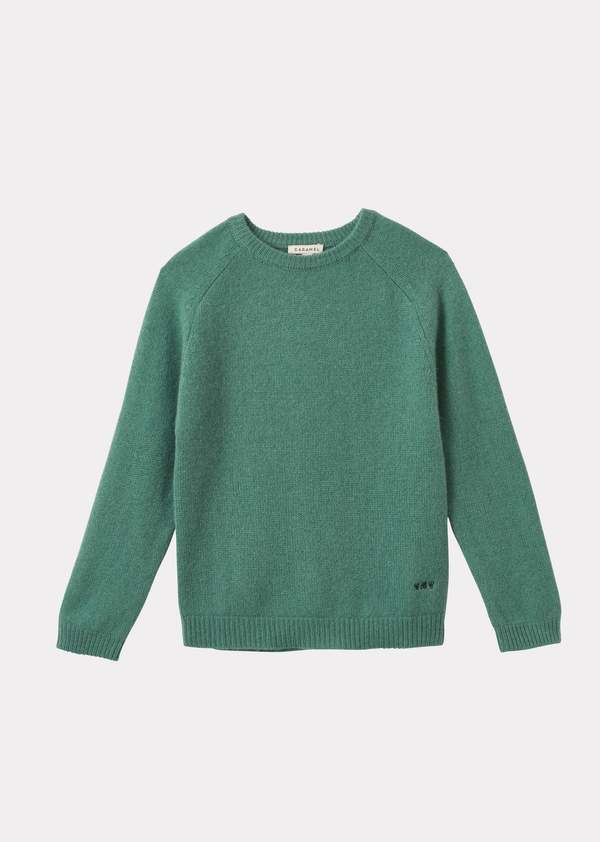 KIDS Caramel Poa Children's Cashmere Jumper