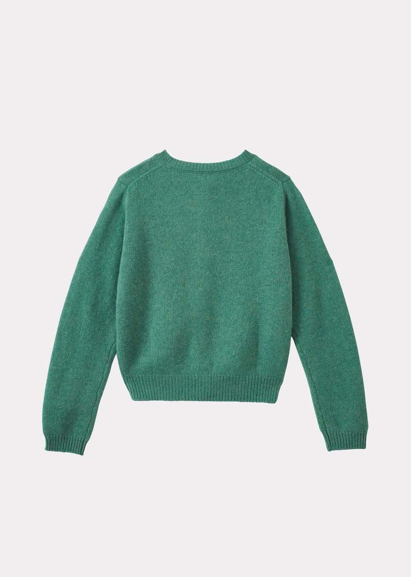 KIDS Caramel Poa Children's Cashmere Jumper