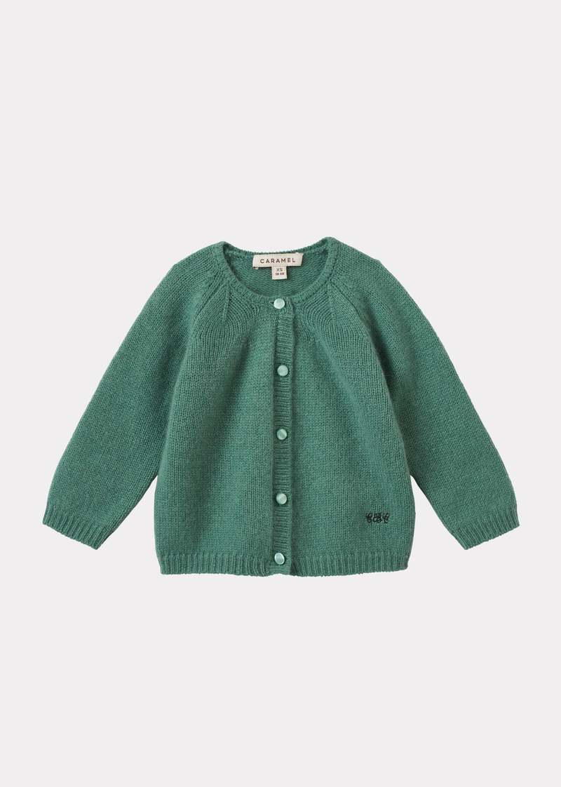 Caramel Rosa Baby Cashmere Cardigan