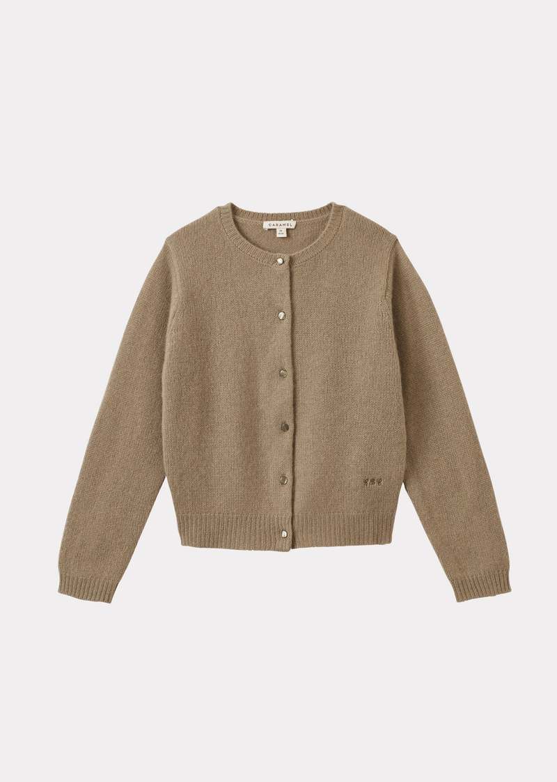 KIDS Caramel Rosa Cardigan