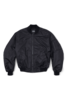 Dr. Denim Jarvis Bomber Jacket - Black - Thumbnail 4