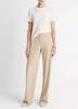 Vince Italian Wool-Blend High-Waist Bias Pant - Thumbnail 1