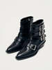 Alohas Eras Leather Ankle Boots - Thumbnail 1