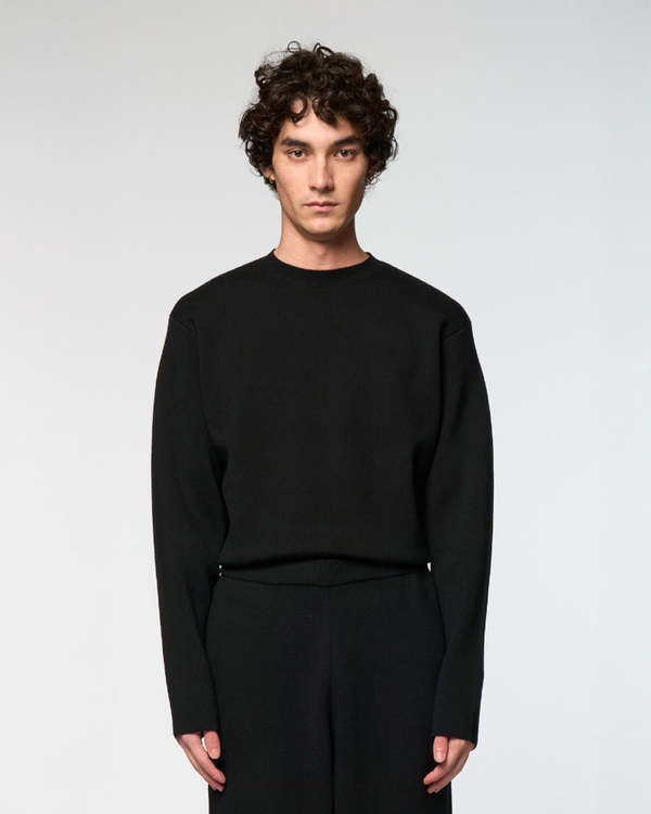 Omar Afridi Jane Sweater - Black | Garmentory