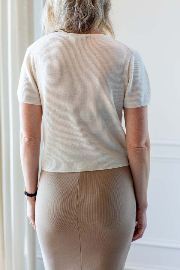 TERNE Rib Stitch Baby Tee TERNE Rib Stitch Baby Tee