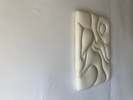 Greyya Jay Linger Relief Wall Art - Creamy Beige - Thumbnail 4