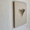 Greyya Jay Unadorned Wall Sculpture - Creamy Beige - Thumbnail 3