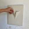 Greyya Jay Unadorned Wall Sculpture - Creamy Beige - Thumbnail 7