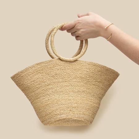 doublet バーニング EMBROIDERY SUPERMARKET BAG Doublet BURNING EMBROIDERY SUPERMARKET BAG - Yellow | Garmentory