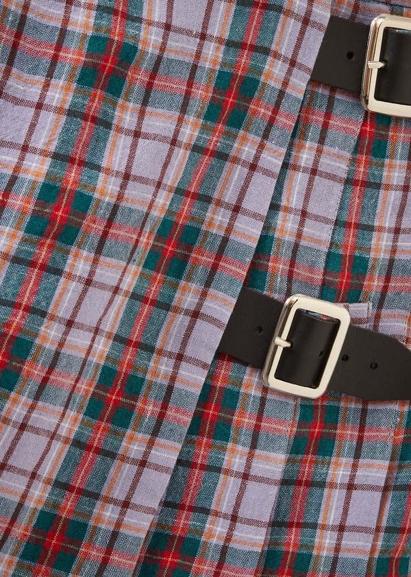 KIDS Caramel Girl's Linen Kilt