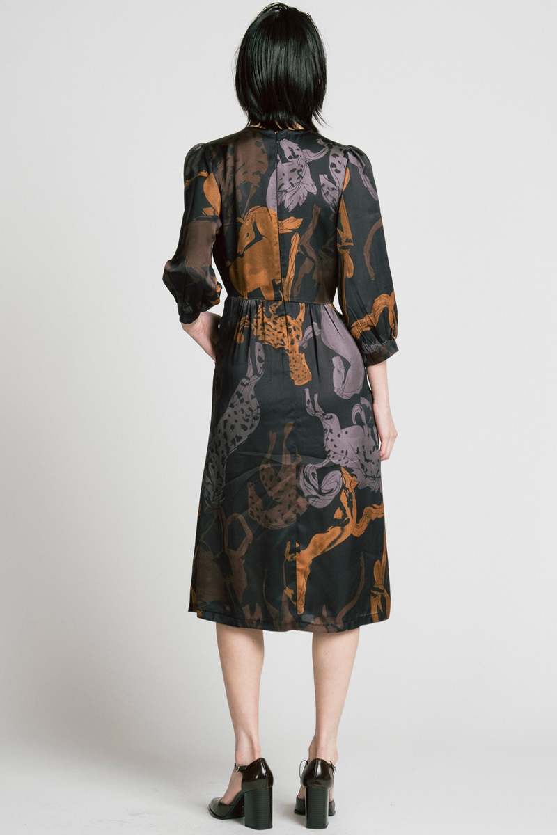 Allison Wonderland Therapy Dress - Horses Print