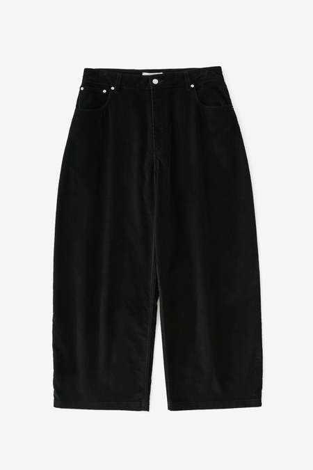 Studio Nicholson Sorte Pant - Black | Garmentory