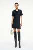 Staud Iris Silk Dress - Black - Thumbnail 1