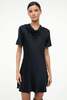 Staud Iris Silk Dress - Black - Thumbnail 2