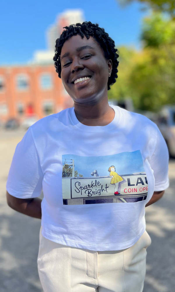 Birds of North America Sparkle Bright Launderette Tee