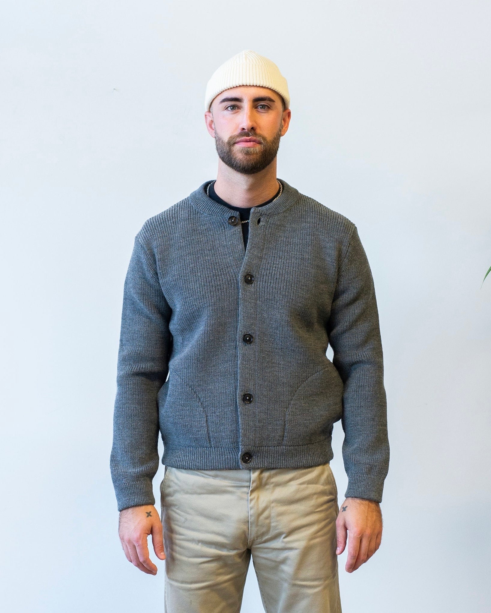 Andersen-Andersen Skipper Jacket - Grey | Garmentory