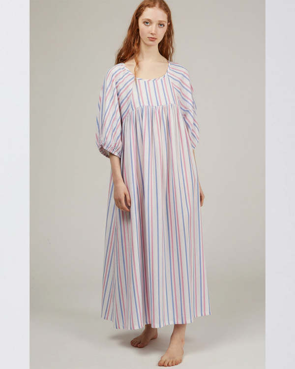 Atelier Delphine Mardi dress - tricolored stripes