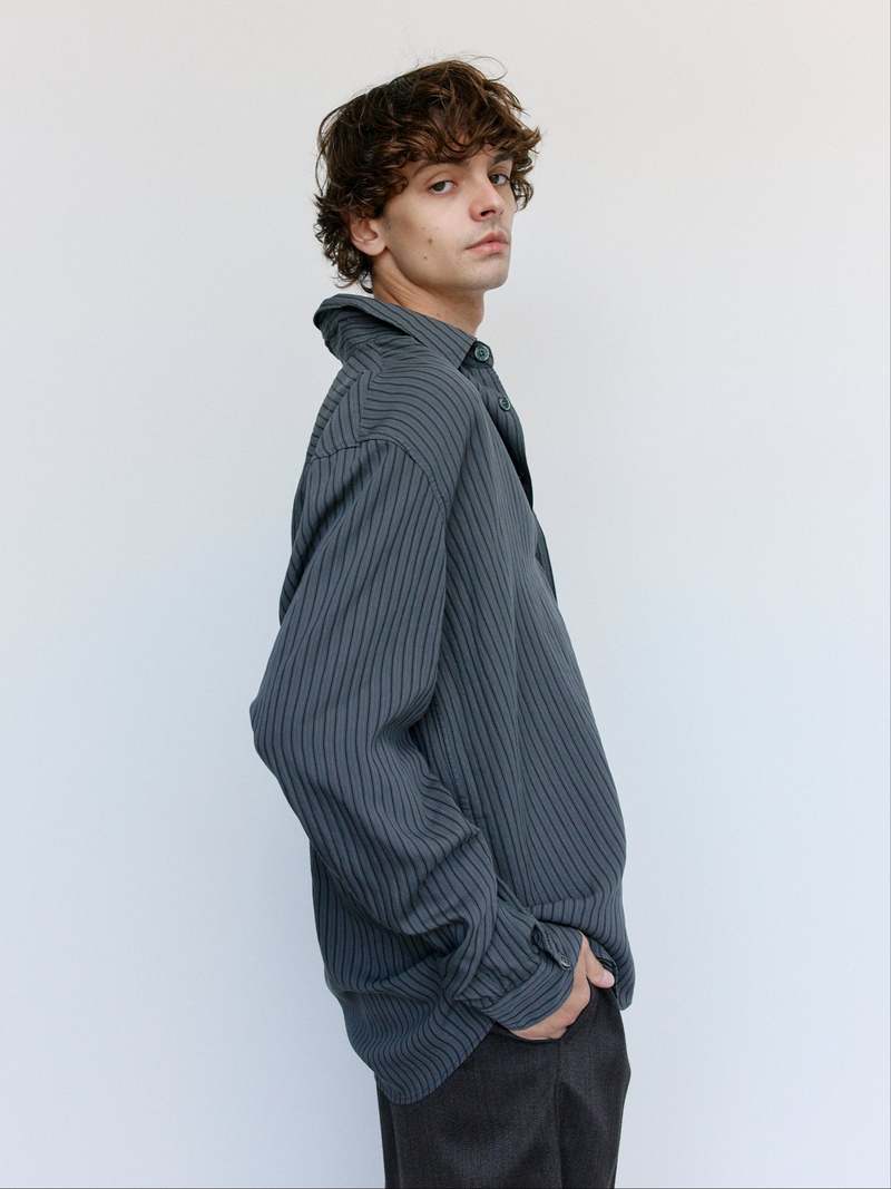 靴 OUR LEGACY ceremony slipon41 CEREMONIAL SLIP ON / DUSTY WHITE LEATHER – FABRIC