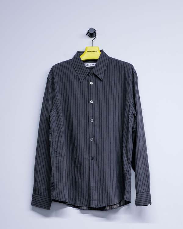 靴 OUR LEGACY ceremony slipon41 Our Legacy - Laced Slip In Painted Silver Leather