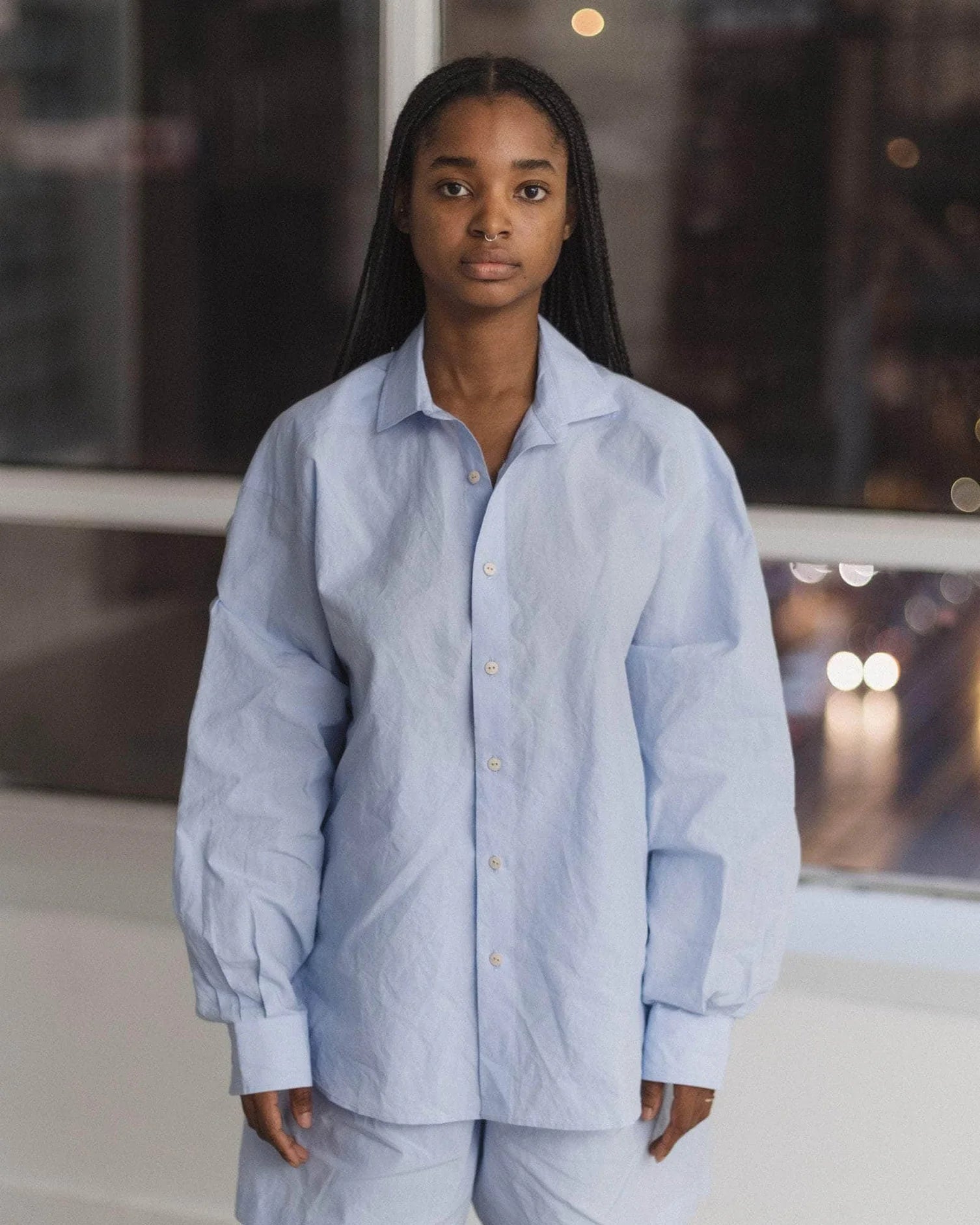 Baserange Claude Shirt - Technical Cotton | Garmentory