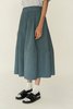 Runaway Bicycle Spot Skirt - Grey - Thumbnail 5
