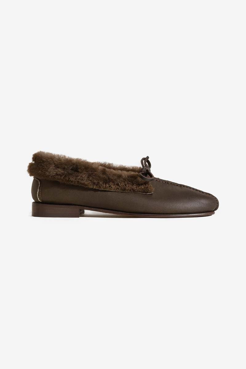 Hereu Tilla Shearling Loafers