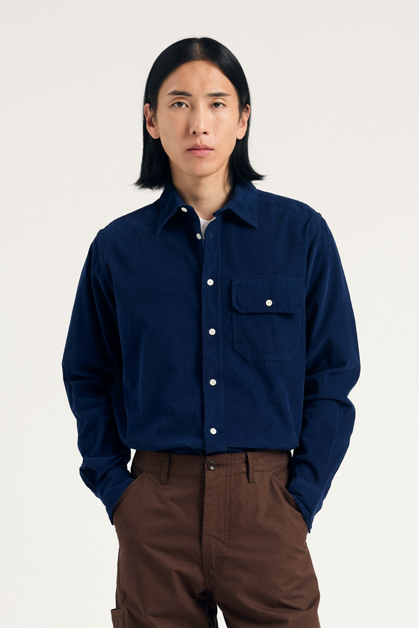 Norse Projects Algot Relaxed Micro Cord Shirt