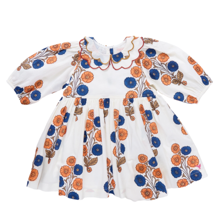 Kids Caramel GINGER DRESS - VINTAGE FLORAL | Garmentory