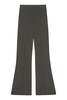 Donni. Rib Kick Flare Pant - Charcoal Grey - Thumbnail 1