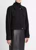 Vince Italian Wool Cropped Jacket - Thumbnail 4