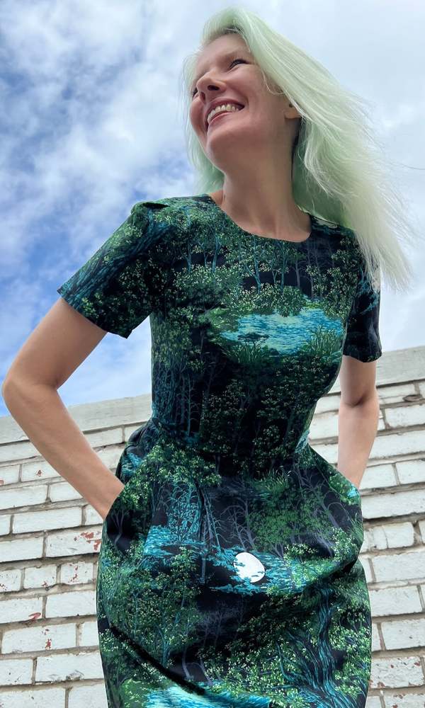 Birds of North America Buttonquail Dress