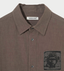 Undercover Cotton Graphic Oxford Shirt - Thumbnail 3