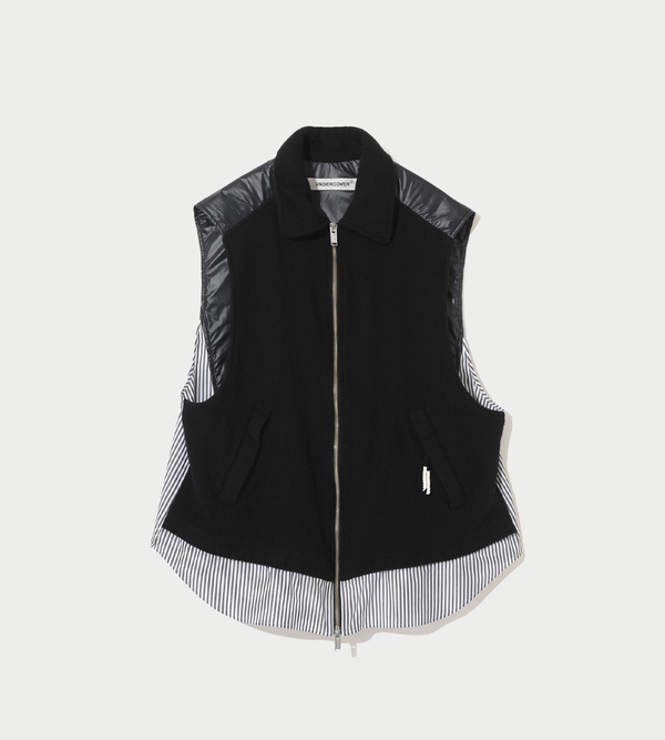 Undercover Felted Wool Quilted Vest