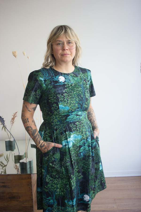 Birds of North America Buttonquail Dress Birds of North America Buttonquail Dress