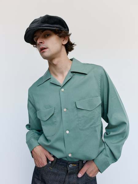 ＜T.T＞LOT.108 50S ITALIAN COLLAR SHIRT Taiga Takahashi | LOT.108 50S ITALIAN COLLAR SHIRT