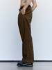 Taiga Takahashi LOT.201 Cotton Melange Brown Work Trousers - Thumbnail 3