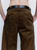 Taiga Takahashi LOT.201 Cotton Melange Brown Work Trousers - Thumbnail 5