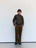 Taiga Takahashi LOT.201 Cotton Melange Brown Work Trousers - Thumbnail 6