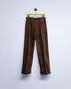 Taiga Takahashi LOT.201 Cotton Melange Brown Work Trousers - Thumbnail 7