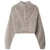 Staud Hampton Cropped Sweater - Bisque - Thumbnail 1