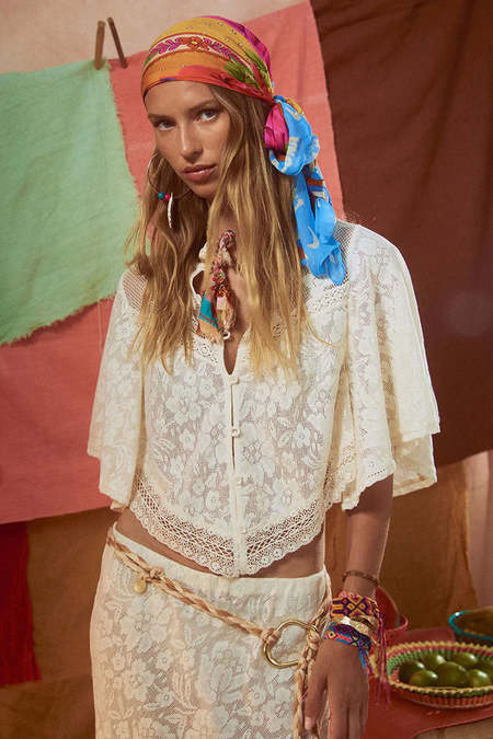 SPELL & THE GYPSY COLLECTIVE Hendrix Robe - Dusty Pink | Garmentory