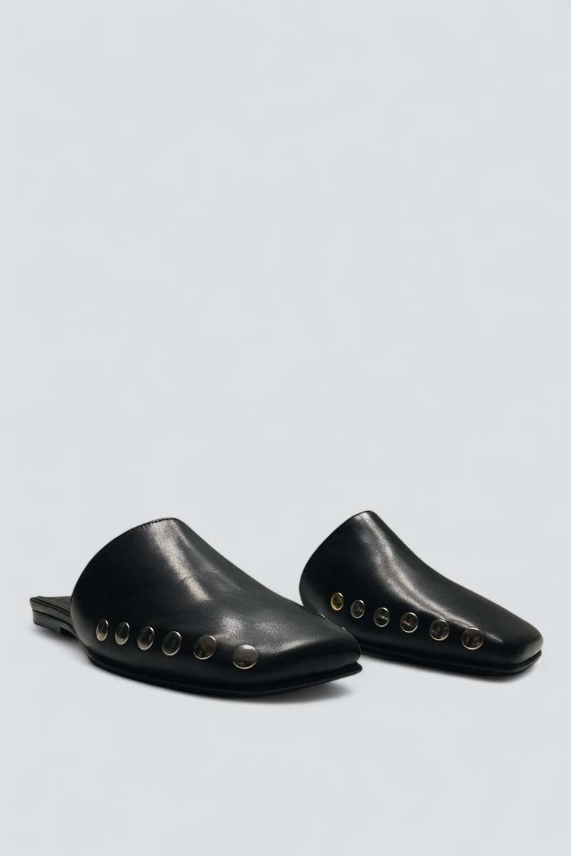 Alohas Kelly Leather Mules