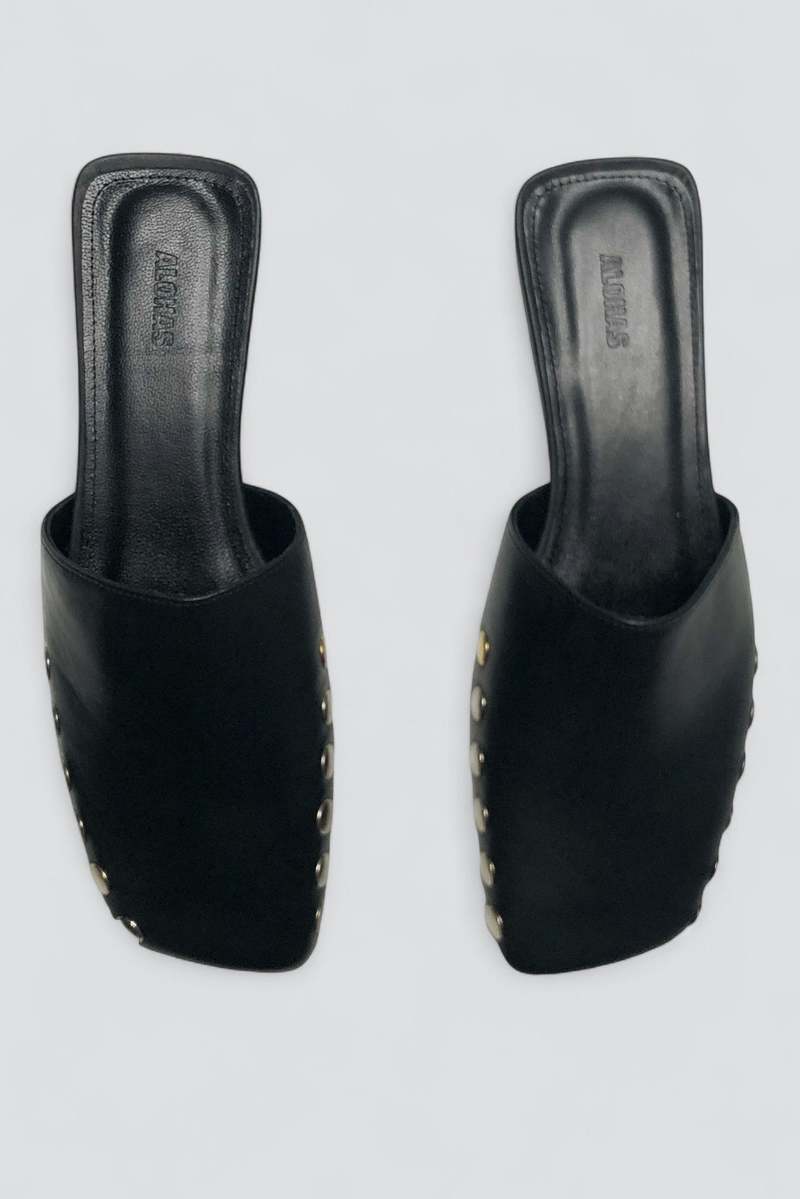 Alohas Kelly Leather Mules