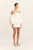 Shona Joy Calcite Off Shoulder Mini Dress - Thumbnail 4